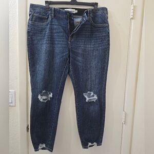 Sonoma Distressed Blue Women's Jeans